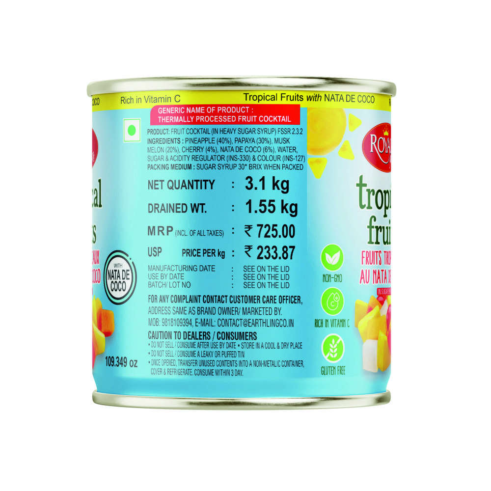 TROPICAL FRUITS NATA DE COCO (6 X 3.1 KG) 2 TROPICAL FRUITS NATA DE COCO (6 X 3.1 KG) - Image 2