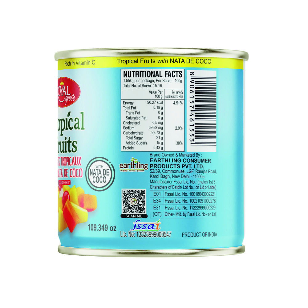 TROPICAL FRUITS NATA DE COCO (6 X 3.1 KG) 3 TROPICAL FRUITS NATA DE COCO (6 X 3.1 KG) - Image 3
